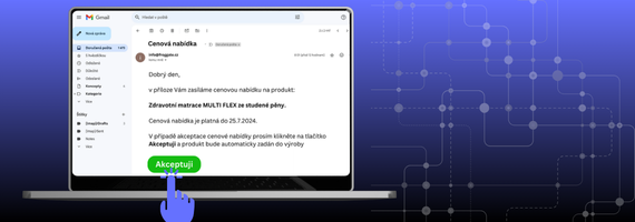 Akční tlačítka v e-mailech