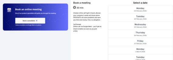 Booking system