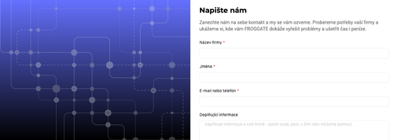 Kontaktní formulář