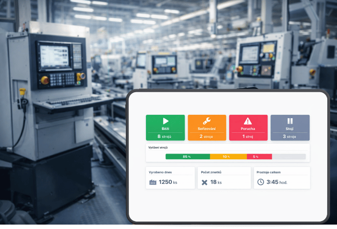 Sběr dat ze strojů