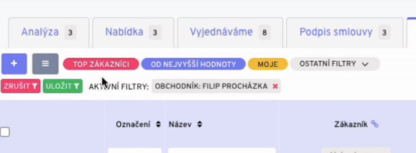 Veřejné a soukromé filtry